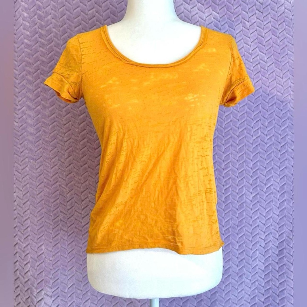 Princess Vera Wang Yellow Short Sleeve Tee | Bright Summer Y2K 2000s Chic